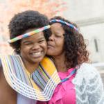 An international trinity college student with their family